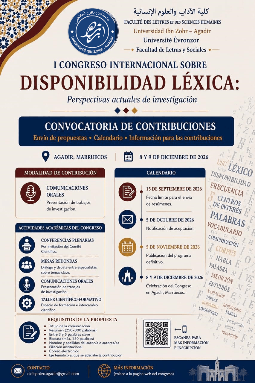 Convocatoria de Contribuciones — CIDISPOLEX